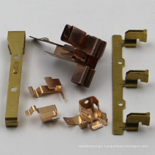 OEM precision laser cutting sheet metal forming custom copper stamping blanks